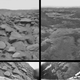 Fotos de la superficie de Venus tomadas por las sondas Venera 9 y 10.